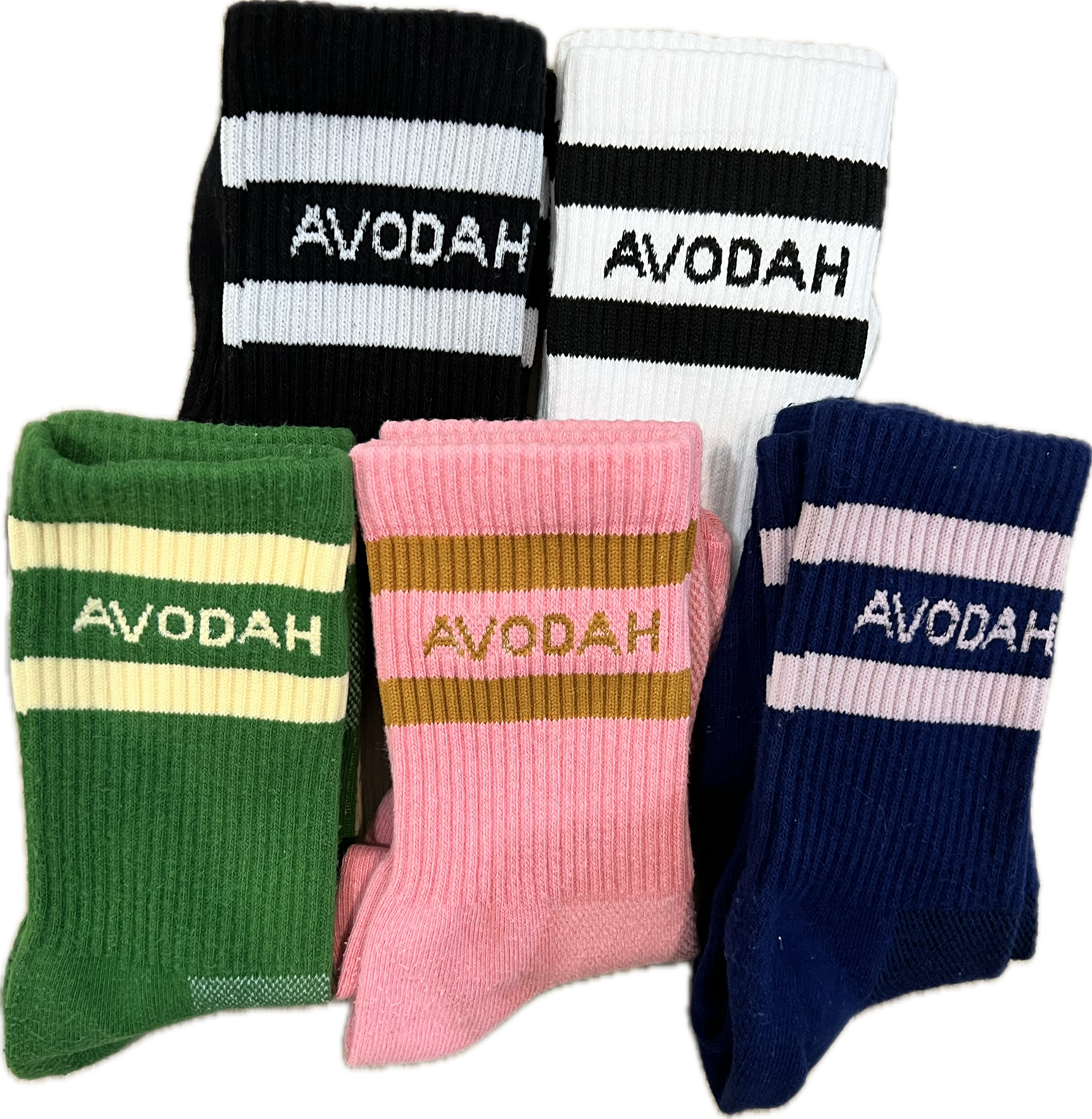 Crew Socks (BUNDLE of 3) – Avodah Active