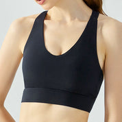 Melody - Y back Fixed Pad Sports Bra