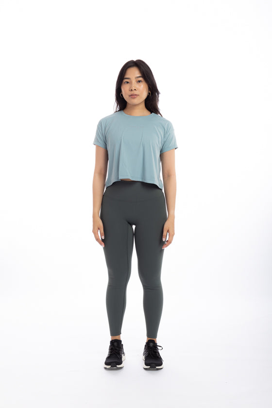 Shine - Short Sleeve Cropped Tee