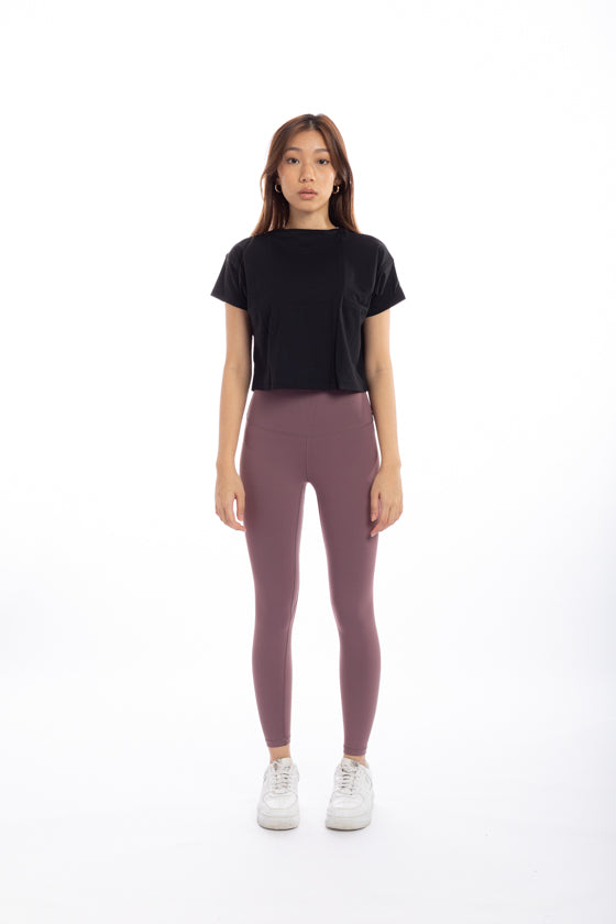 Shine - Short Sleeve Cropped Tee