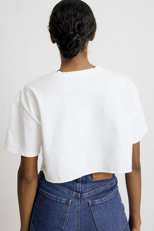 Bless - Silhouette Cropped T Shirt